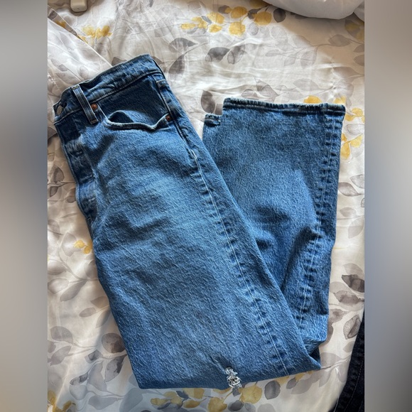 RIBCAGE STRAIGHT ANKLE LEVIS - Picture 1 of 6